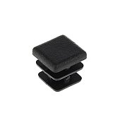 Заглушка внутренняя для трубы 20х40мм, черн.пластик, (4 шт) - пакет Tech-Krep