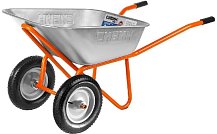 Тачка строительная двухколесная СИБИН СТ-22, 200 кг