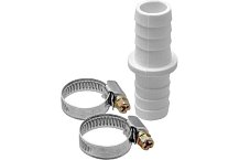 Соединитель 19/22 в комплекте с хомутами для сливных шлангов, MP-У