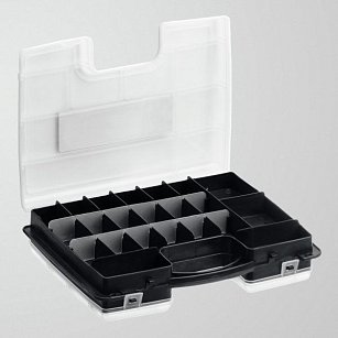 Пластиковый двухсторонний органайзер СИБИН  295х220х76 мм (38028)