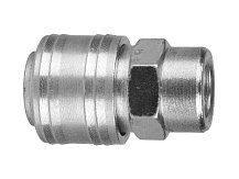 Переходник KRAFTOOL "EXPERT QUALITAT" для пневмоинструмента, резьба 1/4" "мама" 06593