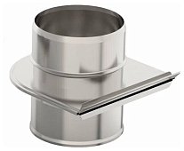 Шибер-задвижка ф 115, AISI 439/1,0мм Шибер-задвижка ф 115, AISI 439/1,0мм