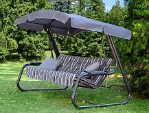 Качели садовые 3-х местные Мастак-2 арт.с1634 антрацит