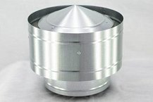 Оголовок-дефлектор (ГС) 150х220, AISI 430/Оц, 0,5мм/0,5мм, (К)