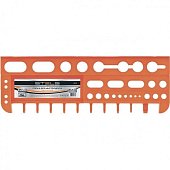 Полка для инструмента STELS 90718 47,5 см., оранжевая