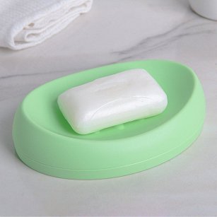 Мыльница 14х9,8х3,4см "Камея", цвет микс