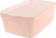 Ящик 6л для хранения Keeplex Happy (32х21,1х11см) розовый зефир