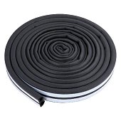 Уплотнитель СТАНДАРТ D 9*8  6м. (3+3) черный