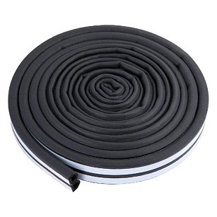 Уплотнитель СТАНДАРТ D 9*8  6м. (3+3) черный