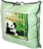 Подушка "Бамбук" с  наполнителем "Лебяжий пух"и бамбуковое волокно 68*68см в чехле из микросатина