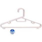 Плечики для одежды 2шт "Эклатти", цвет бежево-серый, 34*17см