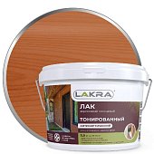 Лак в/д тонированный Орех 2,5 кг. Л-С