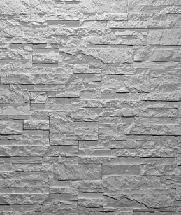 Декоративный камень Эверест арт. 061 (ряд.) бесшовная укладка ( белый)