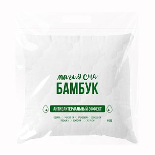 Подушка Магия Сна Бамбук Белая ветка 70/70