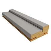 Дверная коробка телескопическая с уплотнителем , ПВХ эмалит сливки 30*70 Дверная коробка телескопическая с уплотнителем , ПВХ эмалит сливки 30*70