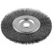 Щетка ЗУБР "ЭКСПЕРТ" дисковая для дрели, витая стальная проволока 0,3мм, 50мм