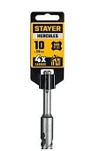 Бур STAYER HERCULES-4Х 10x110 мм, SDS-plus (29290-110-10) Бур STAYER HERCULES-4Х 10x110 мм, SDS-plus (29290-110-10)