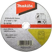 Круг отрезной Makita для нержавейки WA36R,230х2х22,23 Круг отрезной Makita для нержавейки WA36R,230х2х22,23