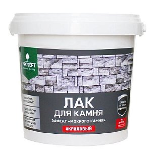 Лак для камня с эффектом "мокрый камень", 0,9 л