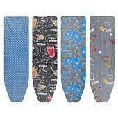 Чехол для гладильной доски VETTA , антипригарный на шнурке, 130х48см, полиэстер, ЧА2 Чехол для гладильной доски VETTA , антипригарный на шнурке, 130х48см, полиэстер, ЧА2