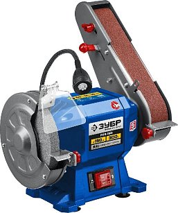 Заточной станок с шлифовальной лентой ЗУБР ПТЛ-150