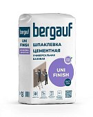 Шпаклевка цементная Bergauf Uni Finish 20кг